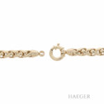 Zopfkette 45cm Gelbgold 585 / 14K - Bild 2 Vorschau
