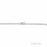 Collier 42cm Weißgold 750 / 18K mit 1,2ct Diamanten - Bild 2 Vorschau