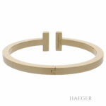 Tiffany & Co. T Square Armreif 18cm Gelbgold 750 / 18K - Bild 3 Vorschau