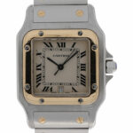 Cartier Santos Galbée Ref. 187901 29mm Quartz ca. 1990’s Vintage Watch - Bild 2 Vorschau
