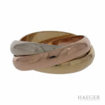 Cartier Trinity Ring Gr.52 Mehrfarbiges Gold 750 / 18K - Bild 2 Vorschau