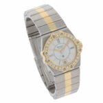 Chopard St. Moritz Ref. 8024 Steel/Gold 18KFactory Diamond Bezel ca. 1990 - Bild 3 Vorschau