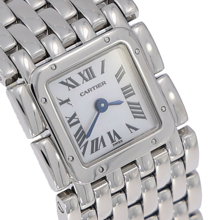 Cartier Panthère Mini Ruban Steel Mother of Pearl ca. 2002