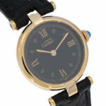 Cartier Tank Vermeil 925 Argent 24mm black dial Vorschau