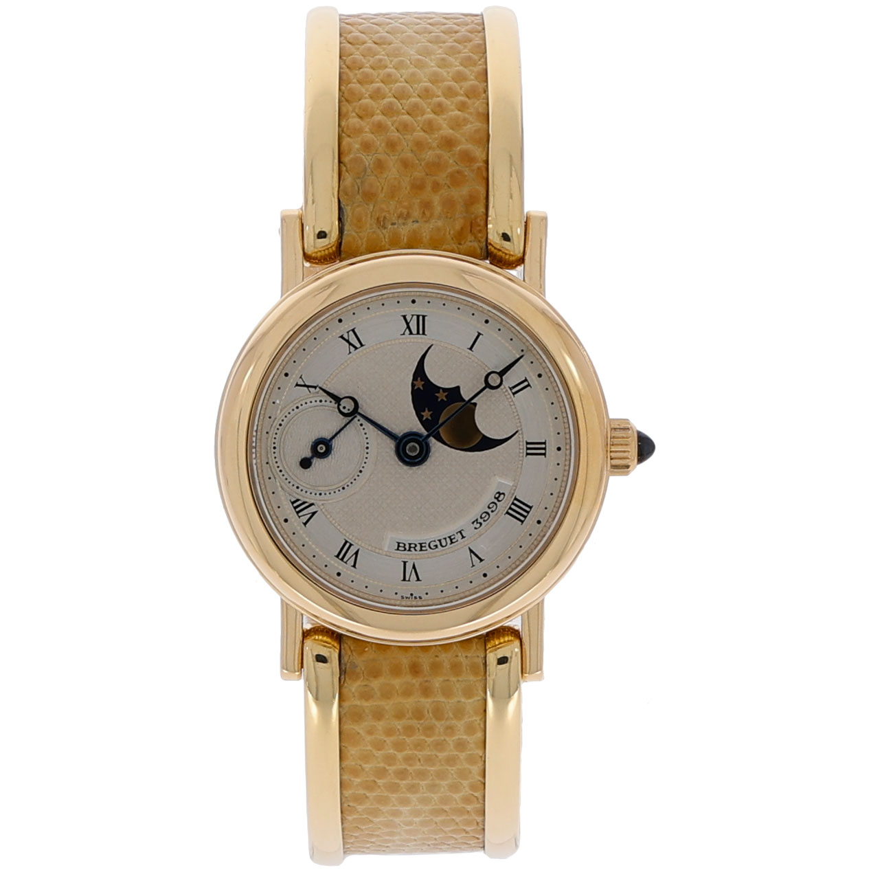 Brequet Lady in 750er Gelbgold Mondphase Hemmerle Racelet