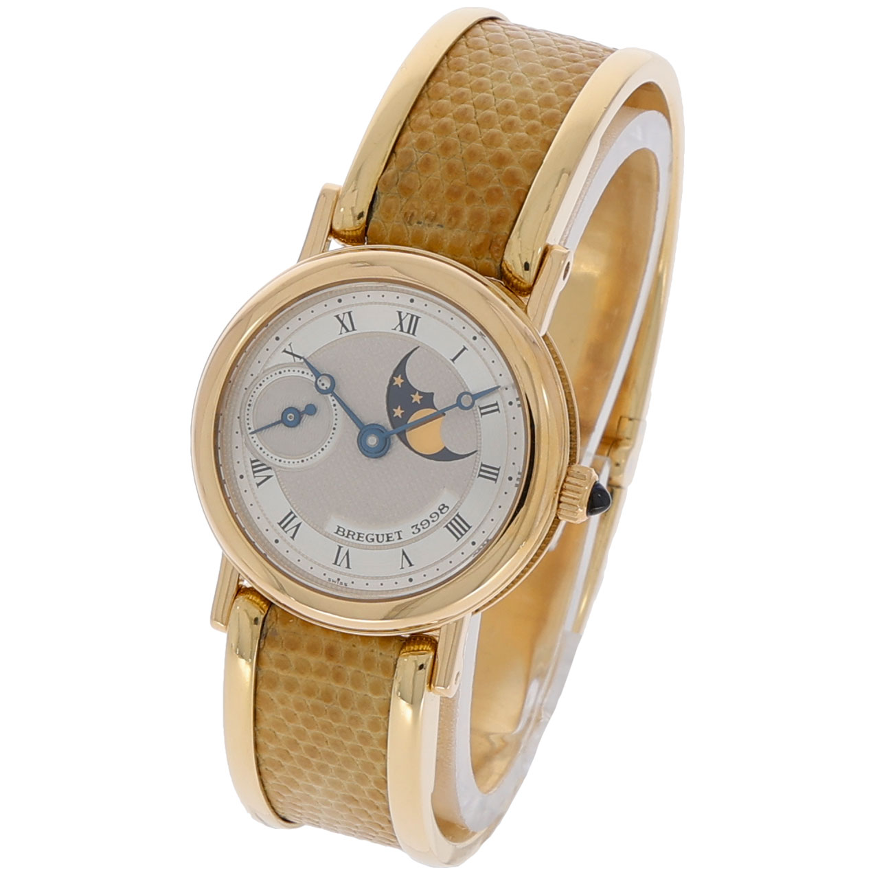 Brequet Lady in 750er Gelbgold Mondphase Hemmerle Racelet