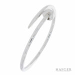 Cartier Juste un Clou Armreif Gr.18 Weißgold 750 / 18K mit Original Box Vorschau