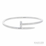 Cartier Juste un Clou Armreif Gr.18 Weißgold 750 / 18K mit Original Box Vorschau