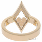 Chopard Ring Gr.53 Gelbgold 750 / 18K mit 0,09ct Diamanten mit Original Box Vorschau