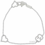 Gucci Herz Armband 925er Sterlingsilber mit Guccibox Vorschau