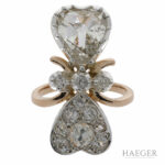 Ring in Herzform Roségold 585 / 14K mit 2,5ct Diamanten Vorschau