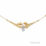 Lapponia Collier 40cm Gelbgold 585 / 14K mit 0,07ct Diamanten Vorschau