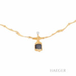 Lapponia Diamant Lapis Collier Gelbgold 750 / 18 Kt. Vorschau
