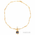 Lapponia Diamant Lapis Collier Gelbgold 750 / 18 Kt. Vorschau