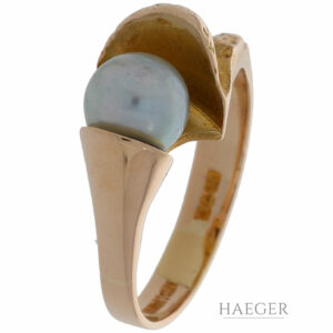 Lapponia Zarte Eleganz Ring Gr.58 Gelbgold 585 / 14K