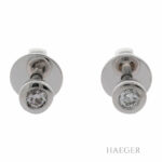 Ohrringe Weißgold 750 / 18K mit 0,1ct Diamanten Vorschau