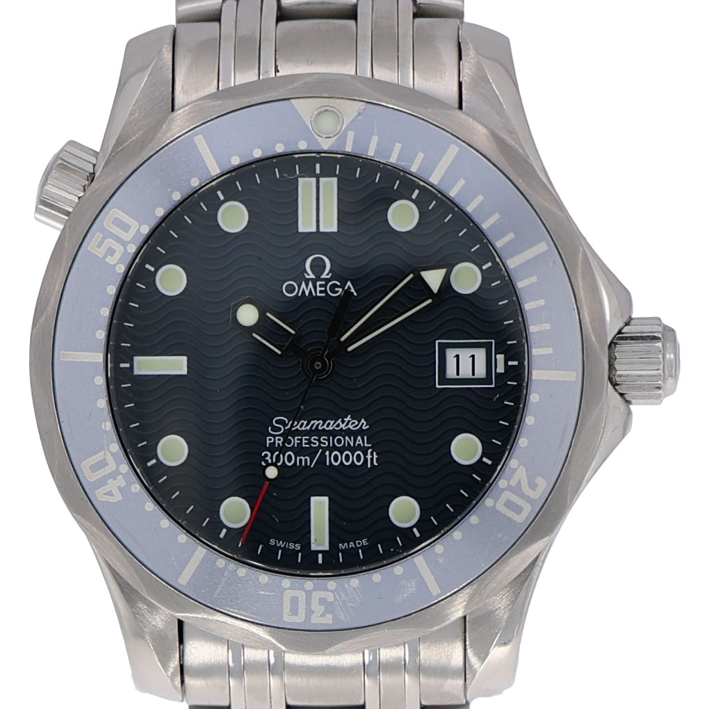 Omega Seamaster Diver 300 M Professional Diver 300m Stahl  grey Dial