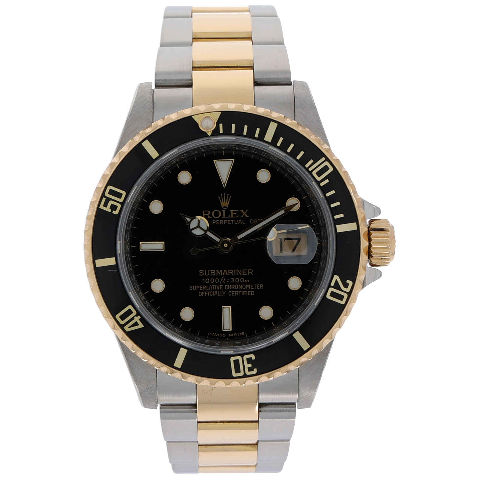 Rolex Submariner Date Ref 16613T Stahl/Gold 18K ca. 2008 sehr guter Zustand