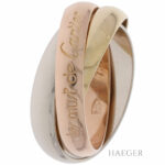 Cartier Trinity Ring Gr. 48 Mehrfarbiges Gold 750 / 18K FULL SET 1994 Vorschau