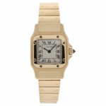 Cartier Santos Lady Ref. 866930 Gold 18K Full Set 1997 Vintage Vorschau