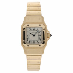 Cartier Santos Lady Ref. 866930 Gold 18K Full Set 1997 Vintage