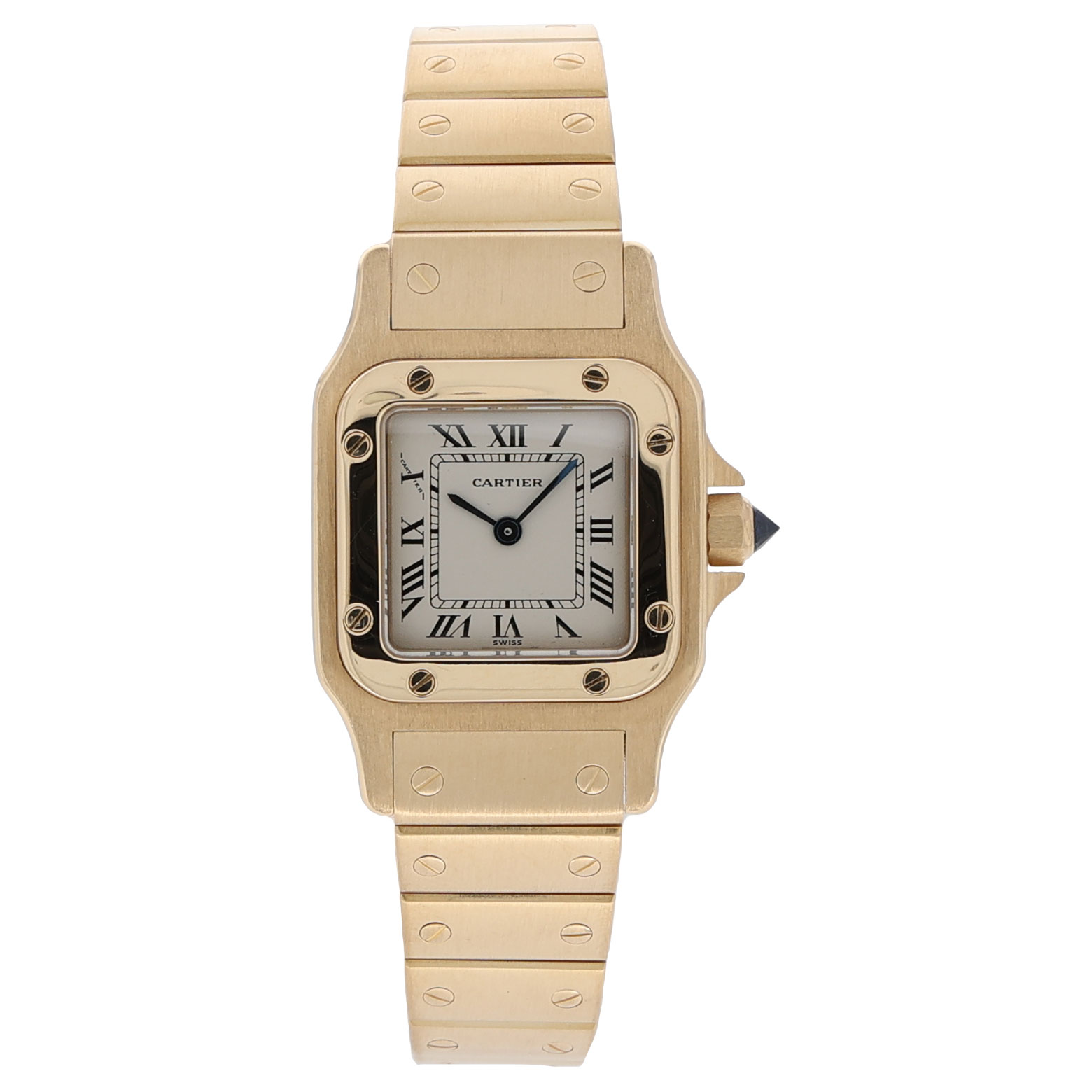 Cartier Santos Lady Ref. 866930 Gold 18K Full Set 1997 Vintage