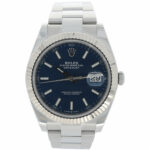 Rolex Datejust 41 Ref. 126334 Blu dial fluted Bezel Full Set 2020 LC100 Vorschau