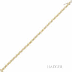 Tennisarmband 18cm Gelbgold 750 / 18K mit 1ct Diamanten Vorschau