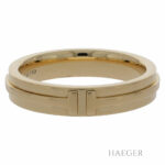Tiffany T Ring Gr.58 Gelbgold 750 / 18K mit Tiffany Beutel - Bild 3 Vorschau