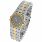 Chopard St. Moritz Ref. 8024 Stahl/Gold 18K Diamond Dial mit Papieren 1990 - Bild 2 Vorschau