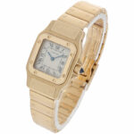 Cartier Santos Lady Ref. 866930 Gold 18K Full Set 1997 Vintage - Bild 2 Vorschau