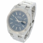 Rolex Datejust 41 Ref. 126334 Blu dial fluted Bezel Full Set 2020 LC100 - Bild 2 Vorschau