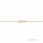 Kette mit Schlangenanhänger Gelbgold 585 / 14K mit 1ct Diamanten - Bild 2 Vorschau