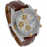 Breitling Chronomat Evolution Ref. B13356-251 Steel/Gold 18K white dial with papers 2005+Chronometer - Bild 3 Vorschau