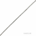 Tennisarmband 19,5cm Platin 900 mit ca. 5ct Diamanten - Bild 2 Vorschau