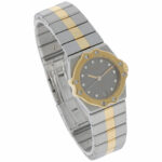 Chopard St. Moritz Ref. 8024 Stahl/Gold 18K Diamond Dial mit Papieren 1990 - Bild 3 Vorschau