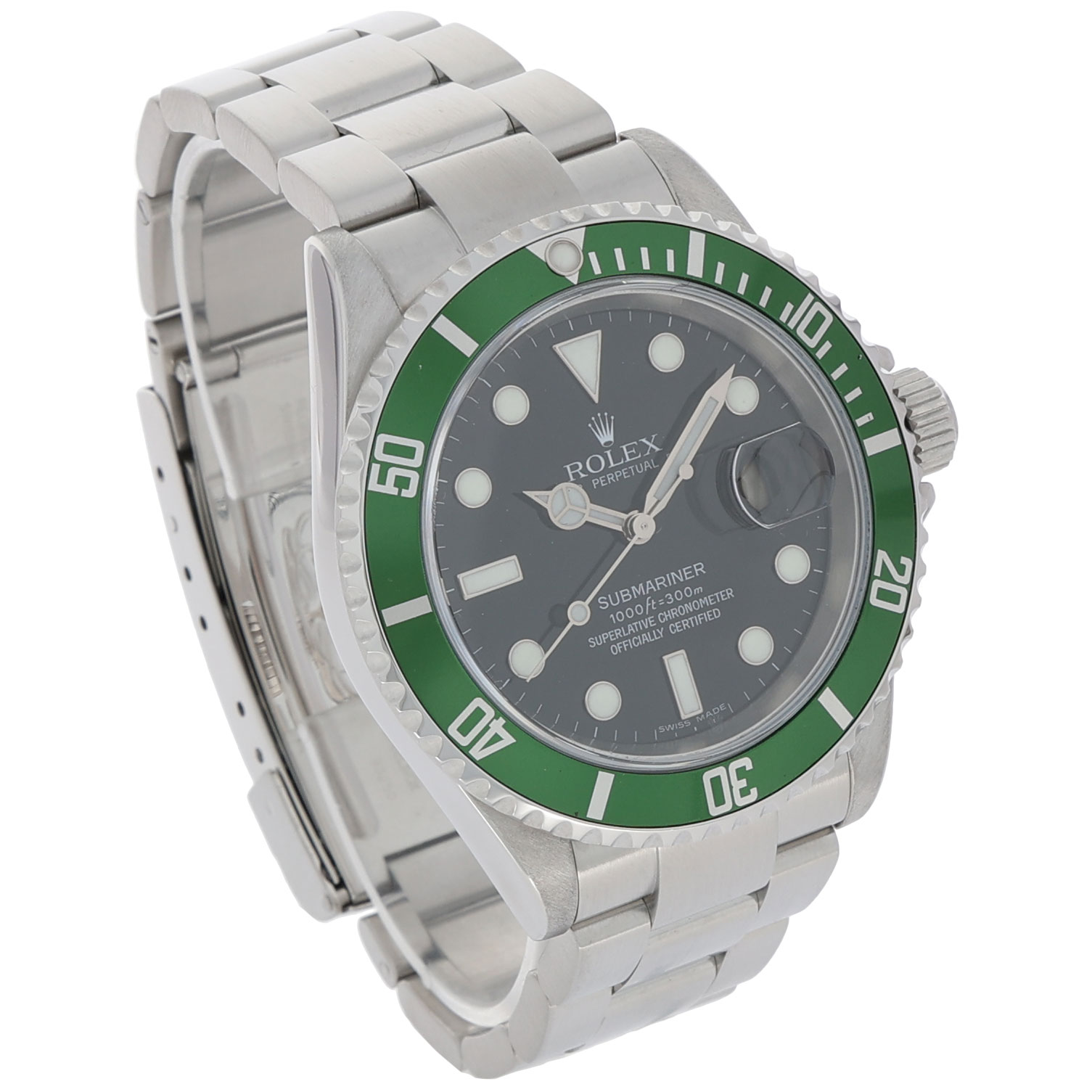 Rolex Submariner Date „Kermit“ Ref. 16610LV 2008+Papers 2008 LC010 - Bild 3