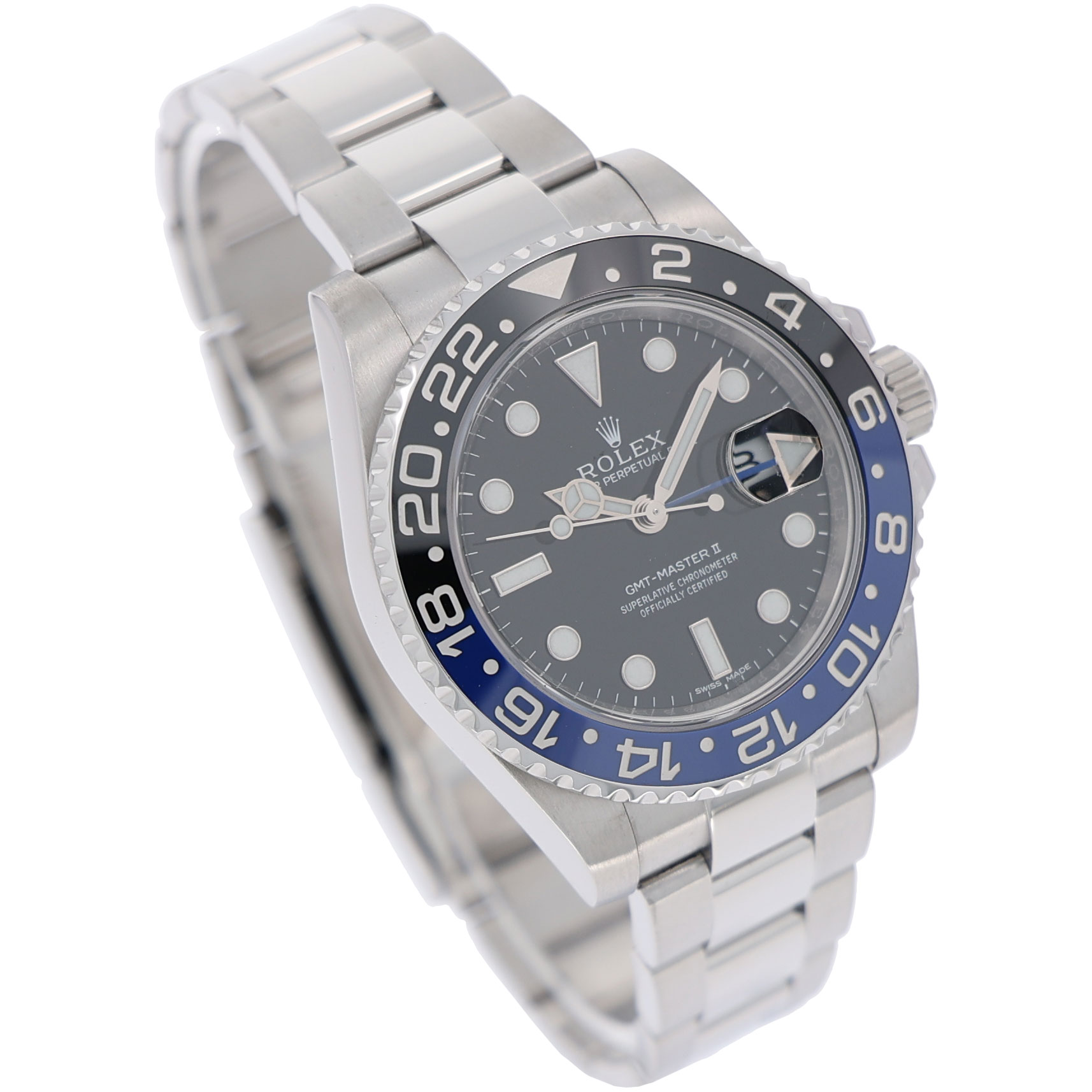 Rolex GMT-Master II „Batman“ Ref. 116710 BLNR Full Set 2013 - Bild 3