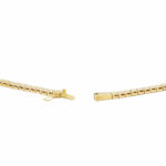 Collier 38cm Gelbgold 750 / 18K mit 8,43ct Diamanten - Bild 2 Vorschau
