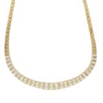 Collier 38cm Gelbgold 750 / 18K mit 8,43ct Diamanten Vorschau
