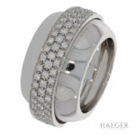 Drehring Weißgold 750 / 18K mit 1,84ct Diamanten Vorschau