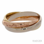 Cartier Trinity Ring Gr.70 Mehrfarbiges Gold 750 / 18K - Bild 2 Vorschau