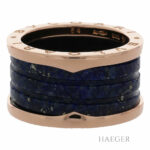 Bulgari B.Zero Ring Gr.54 Roségold 750 / 18K mit Lapislazuli Vorschau