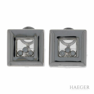 Chopard Happy Diamonds Ohrclips Weißgold 750 / 18K mit 0,18ct Diamanten
