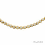 Collier 43cm Gelbgold 750 / 18K mit 2,5ct Diamanten Vorschau