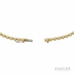 Collier 43cm Gelbgold 750 / 18K mit 2,5ct Diamanten Vorschau