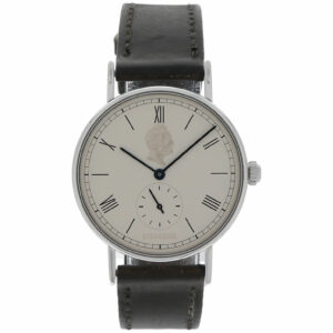 NOMOS Ludwig Glashütte Ludwig Ref. 9684 Siemens 35mm Stahl kleine Sekunde ca. 2000
