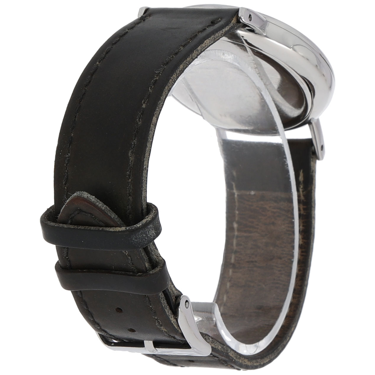 NOMOS Ludwig Glashütte Ludwig Ref. 9684 Siemens 35mm Stahl kleine Sekunde ca. 2000