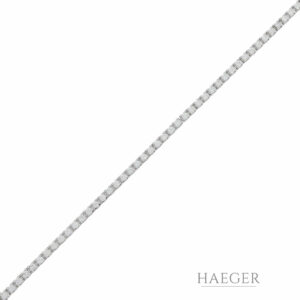 Rivierearmband 18,5cm Weißgold 585 / 14K mit 4,5ct Diamanten