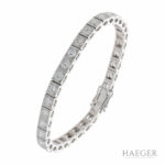 Riviérearmband 17,5cm Weißgold 585 / 14K mit 6,8ct Diamanten Vorschau